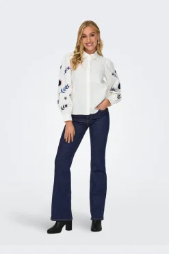 Onlwauw Flared Rinse Gua030*Only Outlet