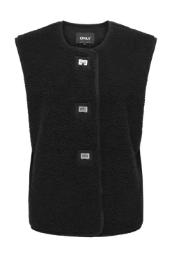 Only Onlwendy Teddy Waistcoat< Veste