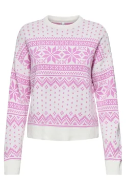 Only Onlxmas Threea Pullover Knt< Bluser & Skjorter|Strik