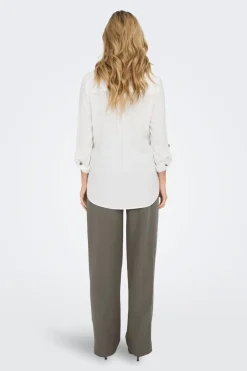 Only asmin Shirt L/S< Bluser & Skjorter|Ammevenligt Tøj