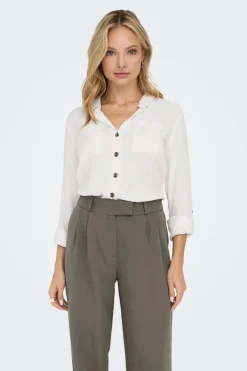 Only asmin Shirt L/S< Bluser & Skjorter|Ammevenligt Tøj