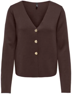 Onlzali Ls V-Neck Button Cardigan Knt*Only Clearance
