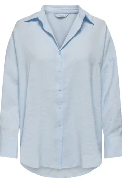 Only Onlzazima L/S Loose Shirt< Bluser & Skjorter|Ammevenligt Tøj