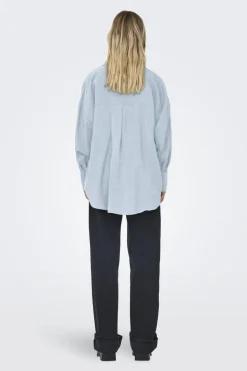 Only Onlzazima L/S Loose Shirt< Bluser & Skjorter|Ammevenligt Tøj