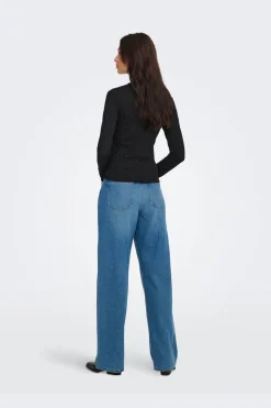 Only Onlzele L/S Roundneck Top< Bluser & Skjorter