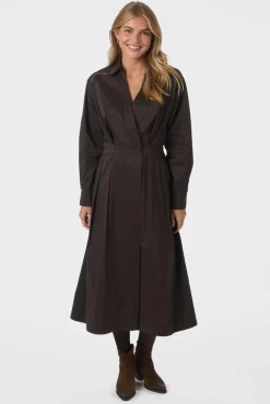 Ottana Poplin Dress 168079*Neo Noir