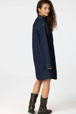 Paras Denim Dress 163381*Neo Noir Best