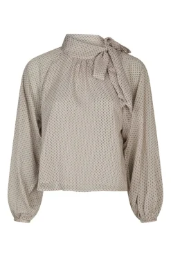 Patti Double Dot Blouse 166724*Neo Noir Clearance