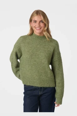 Neo Noir Paulina Fluffy Knit Blouse 164729< Bluser & Skjorter