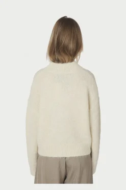 Neo Noir Paulina Fluffy Knit Blouse 164729< Bluser & Skjorter