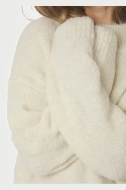 Neo Noir Paulina Fluffy Knit Blouse 164729< Bluser & Skjorter