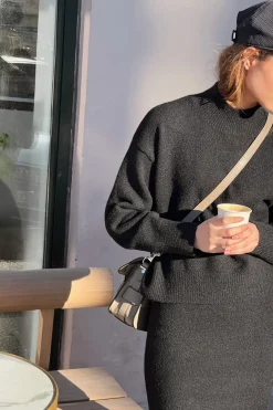 Neo Noir Paulina Knit Blouse< Bluser & Skjorter|Strik