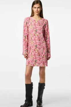 Pieces Pcamber Ls Short Dress Kca< Kjoler