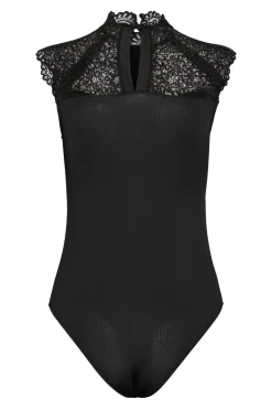 Pieces Pcamber Sl Bodystocking< Bluser & Skjorter|Nattøj & Lingeri