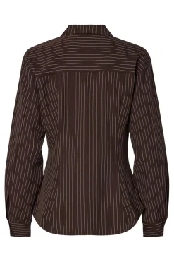 Pieces Pcanja Ls Fitted Shirt< Sæt 🛍️|Bluser & Skjorter