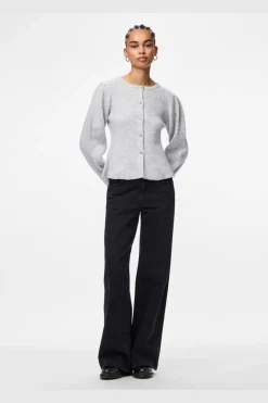 Pieces Pcannie Ls Knit Cardigan< Cardigans|Ammevenligt Tøj