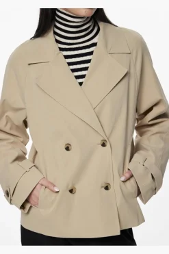 Pcbille Short Trenchcoat*Pieces Hot