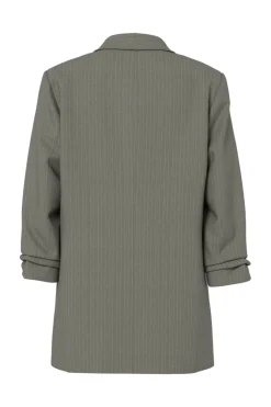 Pieces Pcbosella 3/4 Pinstripe Blazer< Blazere