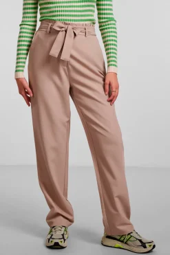 PcBoss Hw Paperbag Straight Pants Noos*Pieces New