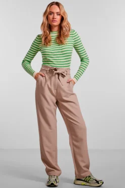 PcBoss Hw Paperbag Straight Pants Noos*Pieces New