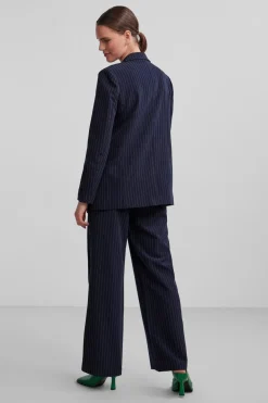 Pcbossy Ls Loose Striped Blazer Noos*Pieces