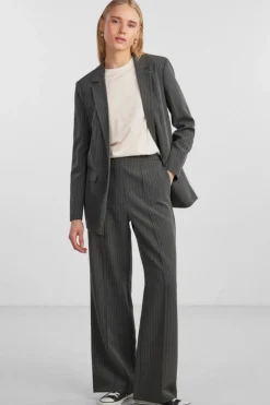 Pieces Pcbossy Wide Striped Pants< Bukser, Jeans & Leggings