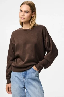 Pieces Pcchilli Ls Loose Sweat< Sweatsæt & Comfy Wear|Bluser & Skjorter