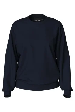 Pieces Pcchilli Ls Oversized Sweat< Bluser & Skjorter|Sweatsæt & Comfy Wear