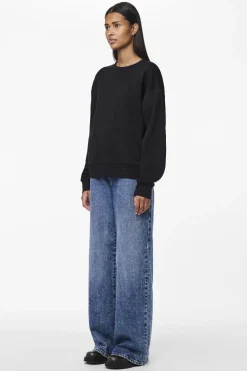 Pieces Pcchilli Ls Sweat< Bluser & Skjorter|Sweatsæt & Comfy Wear