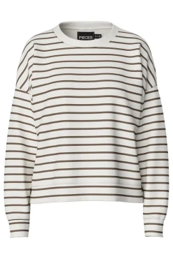 Pcchilli Ls Sweat Stripes*Pieces New