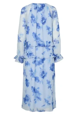 Pieces Pcclara Ls Long V-Neck Dress< Kjoler