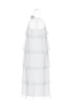 Pcclara Sl Long Layred Dress Kca*Pieces Online