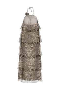 Pcclara Sl Long Layred Dress Kca*Pieces Online