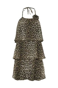 Pieces Pcclara Sl Short Layred Dress Kca< Kjoler