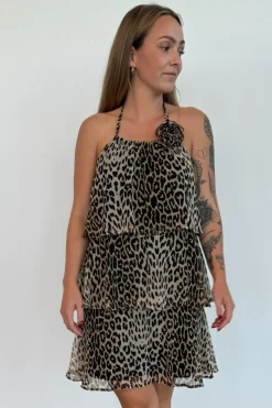 Pieces Pcclara Sl Short Layred Dress Kca< Kjoler