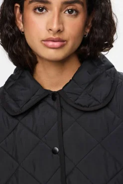 Pieces Pcemily Long Quilted Jacket< Overtøj & Jakker