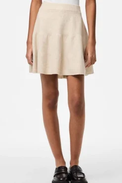 Pieces Pcfamilla Short Knit Skirt Fsy< Nederdele