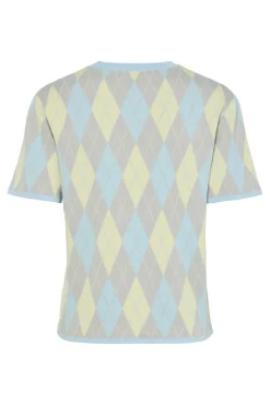 Pieces Pcfarley Ss O-Neck Knit Fsy< Strik|Bluser & Skjorter