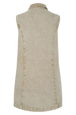 Pieces Pcfay Sl Denim Dress< Kjoler|Ammevenligt Tøj