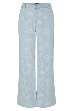 Pcfeline Wide Denim Jeans*Pieces