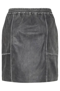 Pieces Pcfemma Short Leather Skirt 17160643< Sæt 🛍️|Nederdele