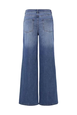 Pcfemma Wide Denim Jeans Fsy*Pieces Outlet
