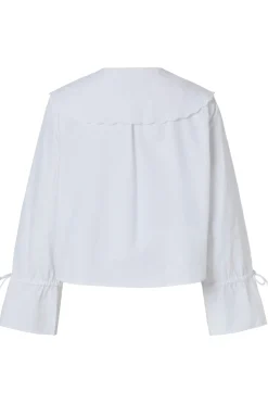 Pieces Pcfetina Ls Collar Shirt Fsy< Bluser & Skjorter|Ammevenligt Tøj