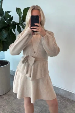 Pieces Pcfleur Ls V-Neck Knit Cardigan Fsy< Cardigans|Ammevenligt Tøj