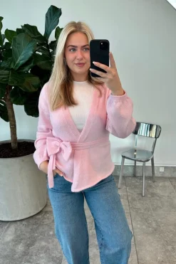 Pcfleur Ls V-Neck Knit Cardigan Fsy*Pieces Hot