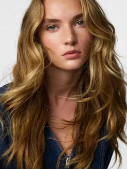 Pieces Pcflora Ls Denim Shirt< Bluser & Skjorter|Ammevenligt Tøj