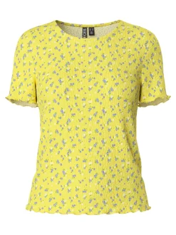 Pieces Pcflora Ss O-Neck Top< T-Shirts & Toppe