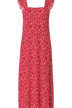 Pieces Pcflora Strap Flounce Dress< Kjoler