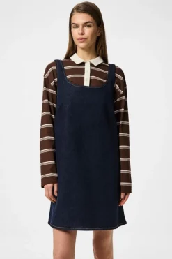 Pieces Pcfranna Sl Denim Spencer Dress Fsy< Kjoler