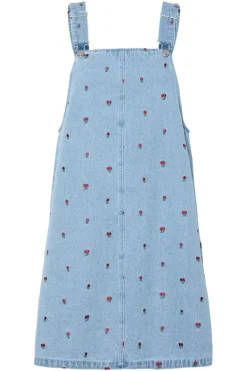 Pcfreia Sl Denim Spencer Dress Fsy*Pieces Online